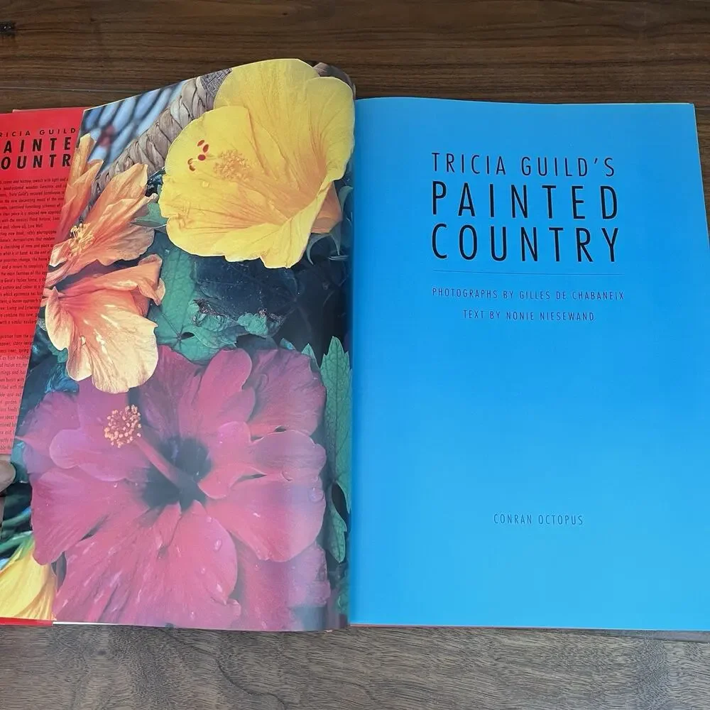 Tricia Guild's Painted Country HCDJ 1994 Conran Octopus